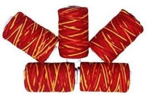 Buy Kuhu Creations Vedroopam Sacred Kalawa Mauli Thread Puja, Nazar Dhaga, (red Yellow Cotton Reel, 5 Units) online