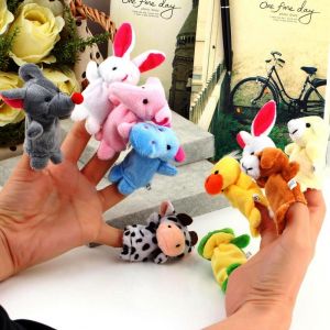 Buy Kuhu Creations Animal Finger Puppets Pack Of 10 - Multi Color online