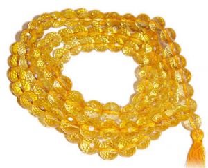 Buy Omlite Yellow Topaz Mala - ( Code - 411 ) online