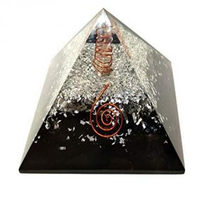 Buy Omlite Orgone Pyramid Silver - ( Code - 455 ) online