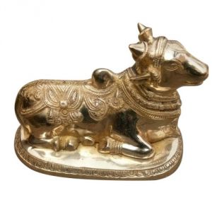 Buy Omlite Nandi Brass Idol - ( Code - 480 ) online
