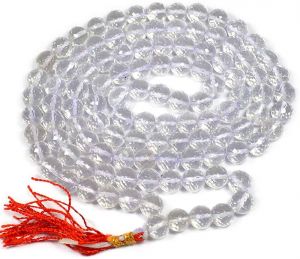 Buy Real Seed Sphatik Mala 100% Original Genuine Crystal Crystal Necklace online