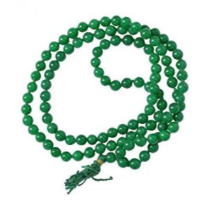 Buy Green Hakik Mala Beads online
