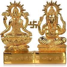 Buy Lakshmi Ganesha Brass Statue online