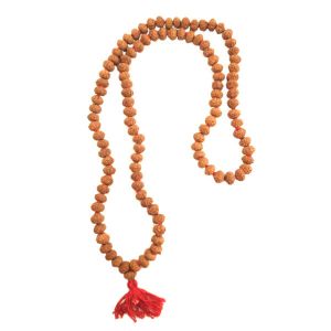 Buy Rudraksha Mala 108 1 Beads, 0.5 No., Rudraksh Mala, 5 Mukhi Rudraksh Mala online