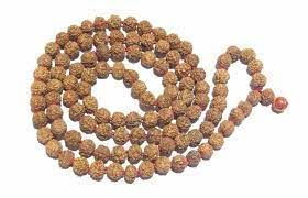 Buy Aldomin 5 Mukhi Rudraksh Mala 108 Beads online