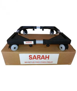 Buy Sarah Adjustable Top Loading Fully Automatic Washing Machine Trolley / Stand -104 online