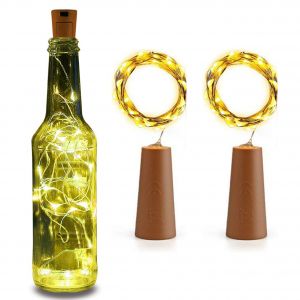 Buy 20 LED Wine Bottle Cork Copper Wire String Lights-pack Of 2 online