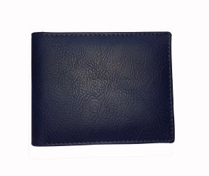 Persian Blue Textured Mens Premium PU Leather Wallet By GetSetStyle GSSREPU-BLU-7077