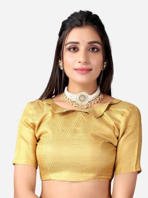 Buy Mahadev Enterprise Chiffon Saree With Separate Blouse Piece (dc306firozi) online