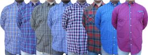 Buy Tangy Pack Of 8 Assorted Checks Shirts online