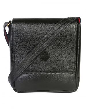 Buy Jl Collections 9 Inches Leather Men's Sling Bag online