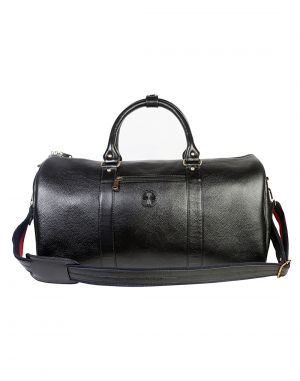 Buy Jl Collections Leather 19 Inch Square Duffel Travel Bag online