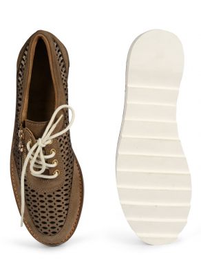 Buy JL Collections Brown Women's Shoe online