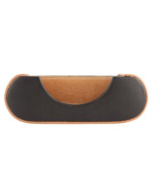 Buy Jl Collections Camel And Black Unisex Leather Table Card Holder online