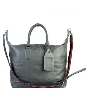 Buy Jl Collections Women's Leather Grey Tote Bag online