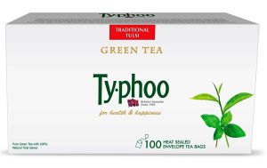 Buy Typhoo Green Tea Traditional Tulsi - 100 Heat Sealed Envelope Tea Bags online