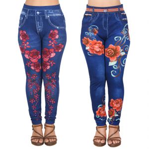 printed jeggings for girls