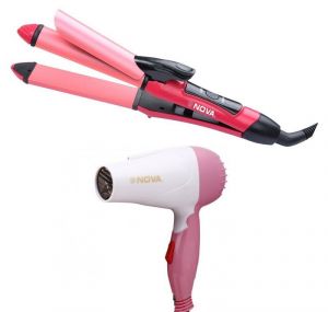 Combo Offer Of Nova Hair Curler Straightener And Dryer Combo Offer Of Nova Hair Curler Straightener And Dryer