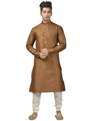 Buy Limited Edition Cotton Silk Regular Fit Self Design Kurta Pajama ( Code - Akakkuset111) online