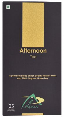 Buy Apex - Afternoon Tea (herbal Tea) Green Tea Bags 25 Tea Bags online