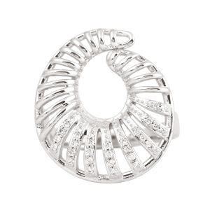 Buy 925 Sterling Silver Cubic Zirconia/CZ Ring for Women's Ring online