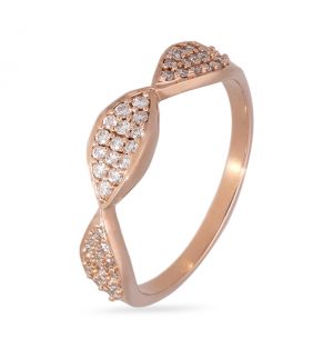 Buy Jewelroof  0.23 cts Diamond & Gold The Paulina Ring online