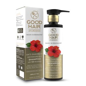Buy Good Hair Ayurvedic Anti Dandruff & Anti Hairfall Shampoo 200 Ml online