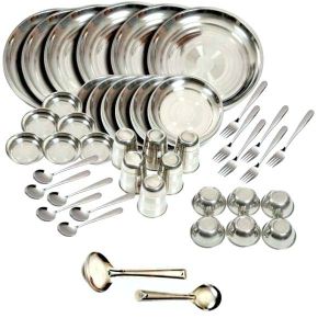 Premium Quality Stainless Steel 50 PCs Dinner Set