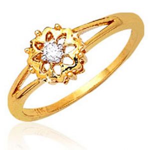 Buy Ag Silver & Real Diamond Chennai Ring ( Code - Agsr0135n ) online