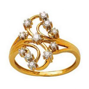 Buy Ag Silver & Real Diamond Minal Ring ( Code - Agsr0187n ) online