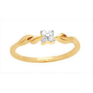 Buy Ag Real Diamond Pranali Ring ( Code - Agsr0011a ) online