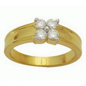 Buy Ag Real Diamond Kinjal Ring ( Code - Agsr0056a ) online