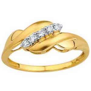 Buy Ag Silver & Real Diamond Hansika Ring ( Code - Agsr0142n ) online