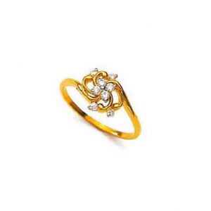 Buy Ag Silver & Real Diamond Bhopal Ring ( Code - Agsr0162n ) online