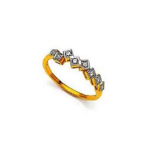 Buy Ag Silver & Real Diamond Swapna Ring ( Code - Agsr0167n ) online