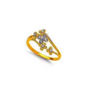 Buy Ag Silver & Real Diamond Mayuri Ring ( Code - Agsr0168n ) online