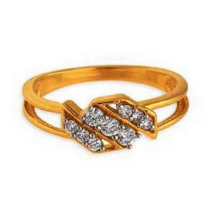 Buy Ag Silver & Real Diamond Pooja Ring ( Code - Agsr0180n ) online
