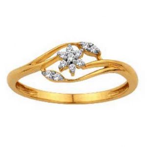 Buy Ag Silver & Real Diamond Parthavi Ring ( Code - Agsr0189n ) online