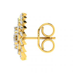 Buy Avsar Real Gold And Diamond Tanavi Earring (code - Ave325yb) online