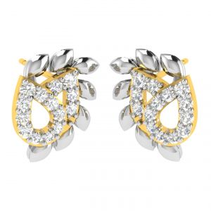 Buy Avsar 18 (750) And Diamond Rashmi Earring (code - Ave345a) online