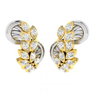 Buy Avsar Real Gold And Diamond Kirti Earring (code - Ave361a) online