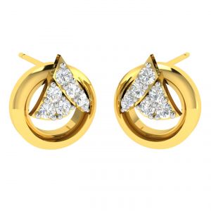 Buy Avsar Real Gold Swati Earring (code - Ave375yb) online