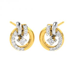 Buy Avsar Real Gold Pranjal Earring (code - Ave394yb) online