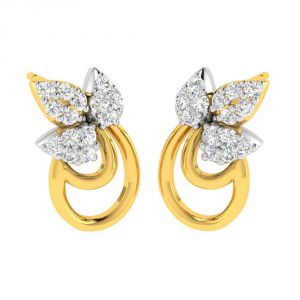 Buy Avsar Real Gold Anjali Earring (code - Ave399yb) online