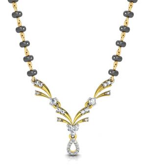 Buy Avsar Real Gold and Diamond Ranchi Mangalsuta online