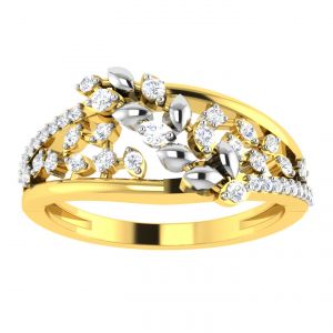 Buy Avsar Real Gold 14k Ring (code - Avr366yb) online