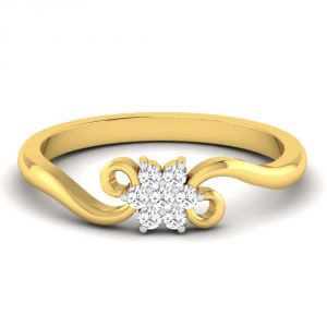 Buy Avsar Real Gold 14k Ring (code - Avr399yb) online