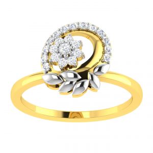 Buy Avsar 18k (750) Diamond Ring (code - Avr415a) online