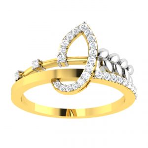 Buy Avsar 18k (750) Diamond Ring (code - Avr416a) online
